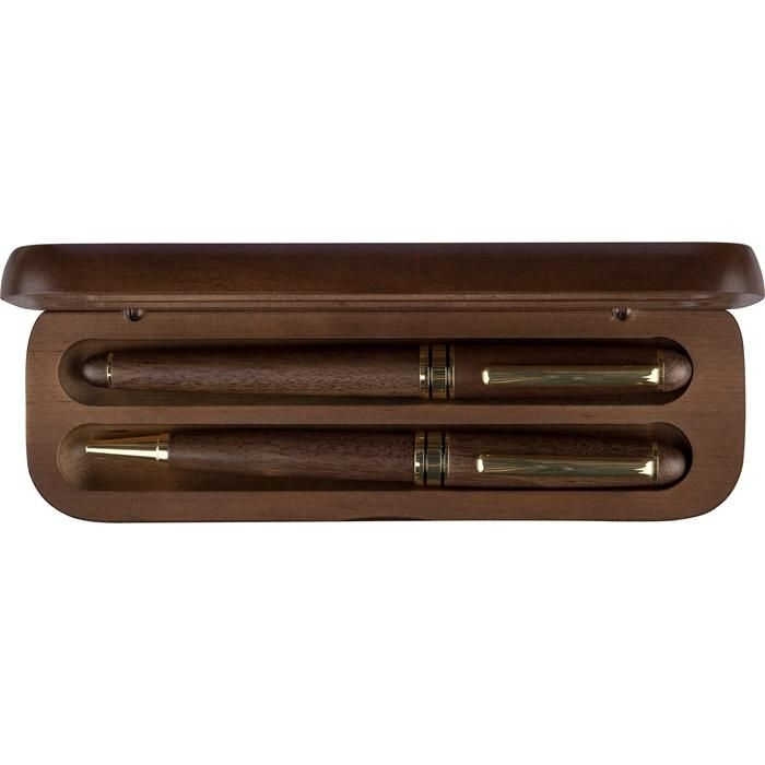 GI1349352Walnussholz-Stiftset Adelina