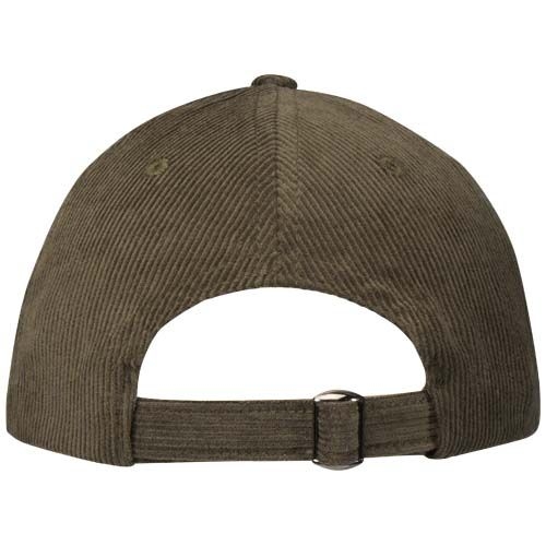 PF111073-3Hutton Kappe aus recyceltem Cord mit 6 Segmenten_ waldgruen