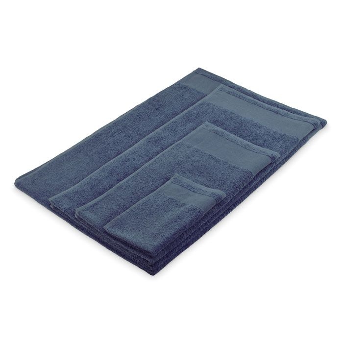 MO2764-04Island 30 Gaestehandtuch Baumwolle 30X50cm_ blau