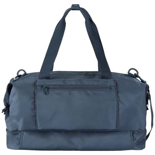 PF120763-2Trip Aware™ recycelte Reisetasche 42L_ hale blau