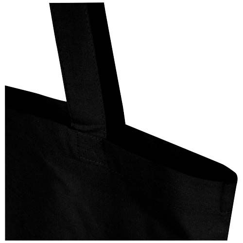 PF120789-6Peru Blend 180 g_m² Tragetasche aus GRS recycelter Baumwolle 7L_ schwarz