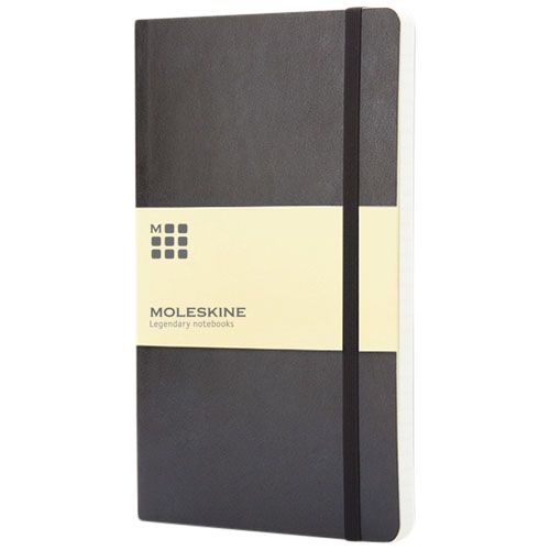 PF107156-1Moleskine Classic Softcover Notizbuch L – liniert_ schwarz