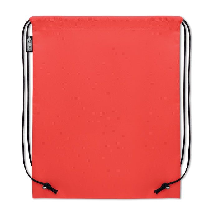 MO2809-05Daffy Rpet Beutel mit Kordelzug Non Woven_ rot