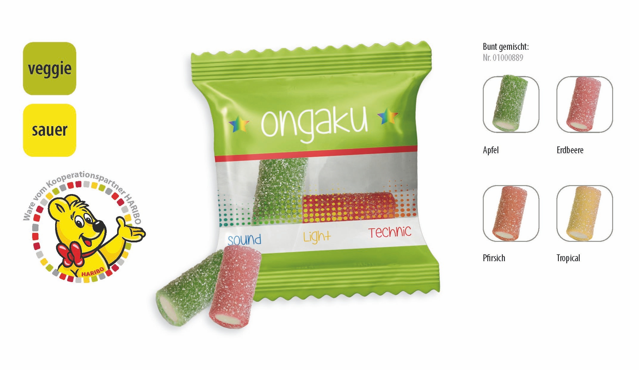 SW0889-1HARIBO Rainbow Fizz Werbetuete_HARIBO Rainbow Fizz_ weisse Folie