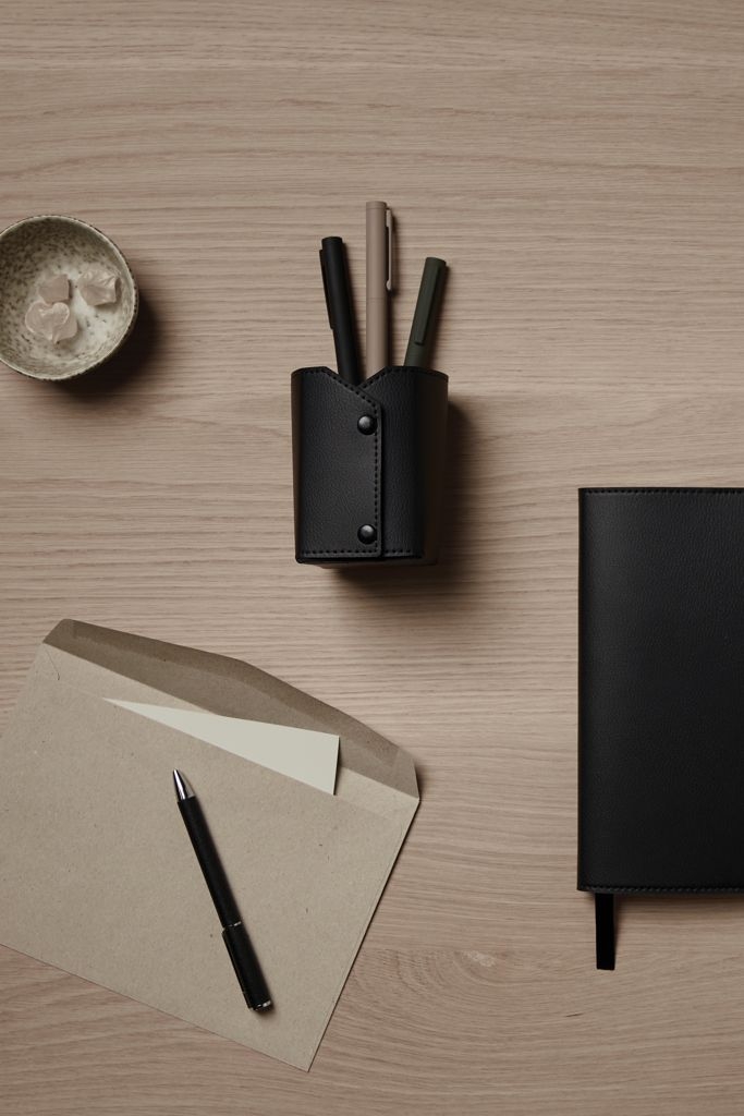 XDV30000-01VINGA Timo Stifthalter aus RCS recyceltem rPET_ schwarz