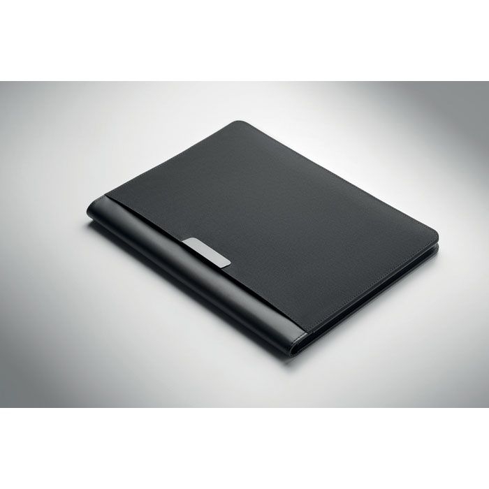 MO3210-03Profile4 DIN A4 Portfolio _ Notizblock_ schwarz