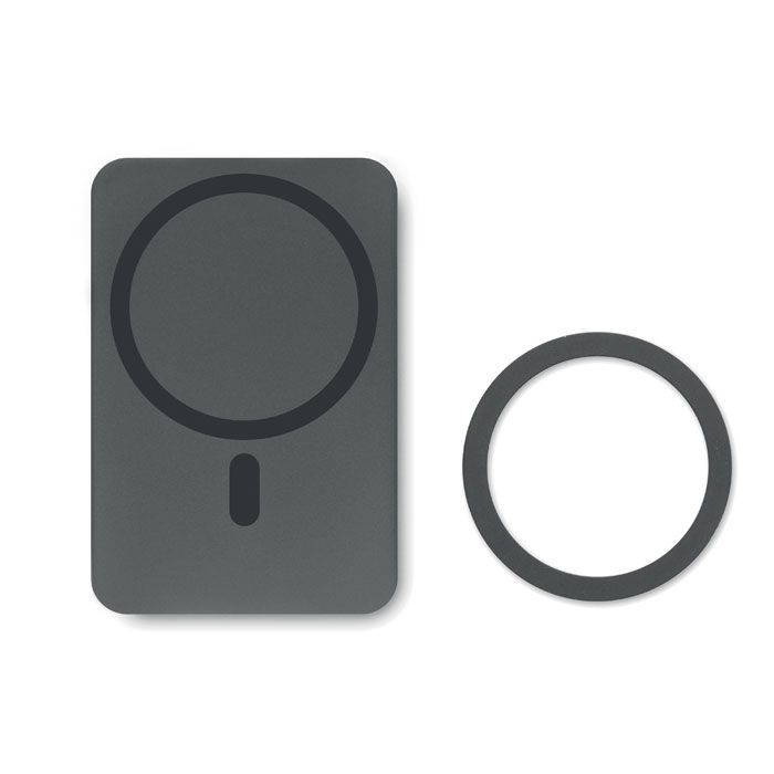 MO6874-15Doubletic Powerbank mit Ladestation 15W_ steingrau