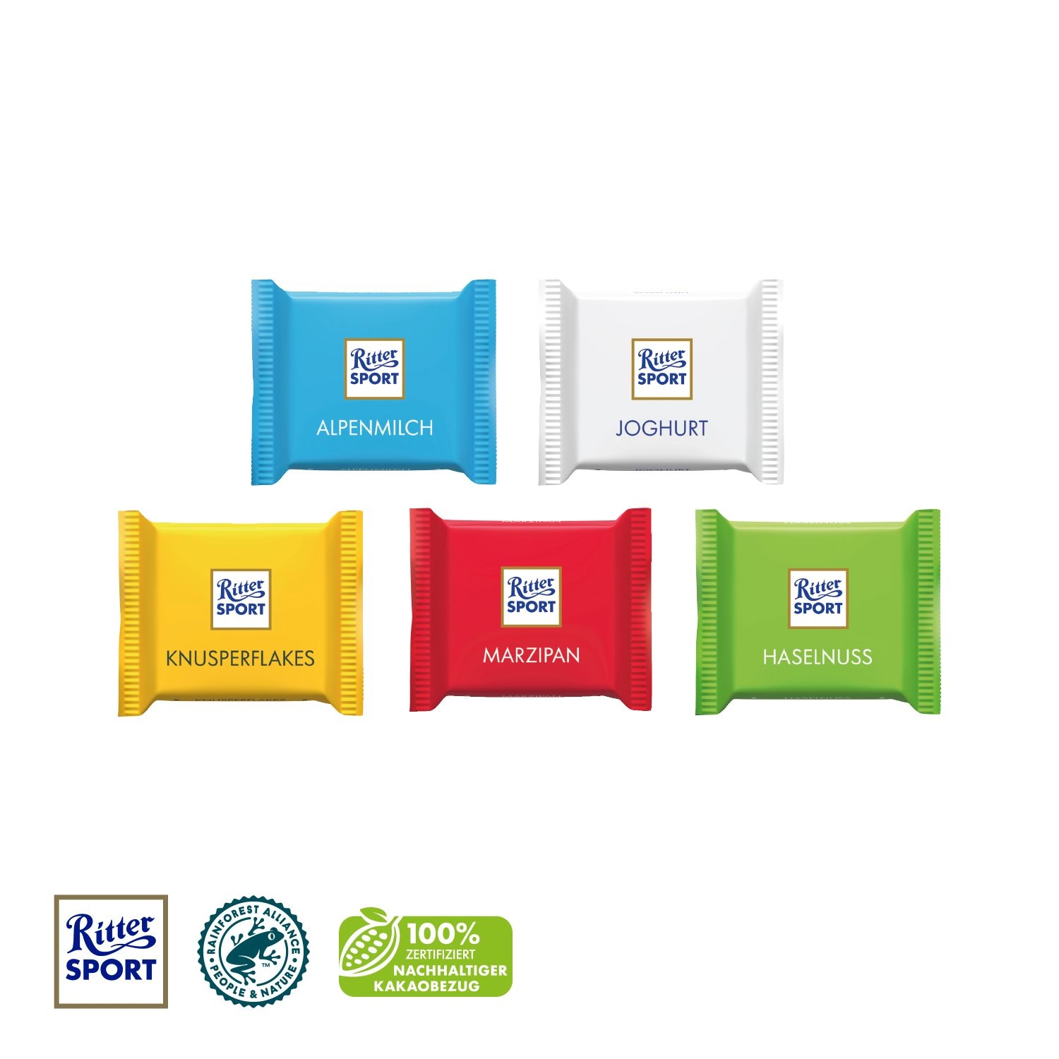 CD91747-04Ritter SPORT _Mini_ 4er_ Ritter SPORT Mini_ Knusperflakes