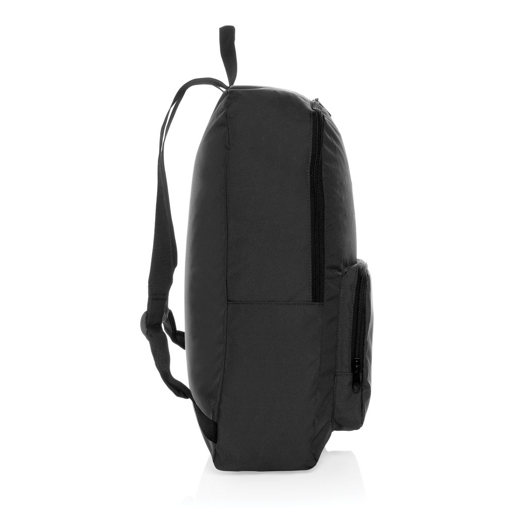 XDP763.19-01Dillon AWARE™ RPET faltbarer klassischer Rucksack_ schwarz