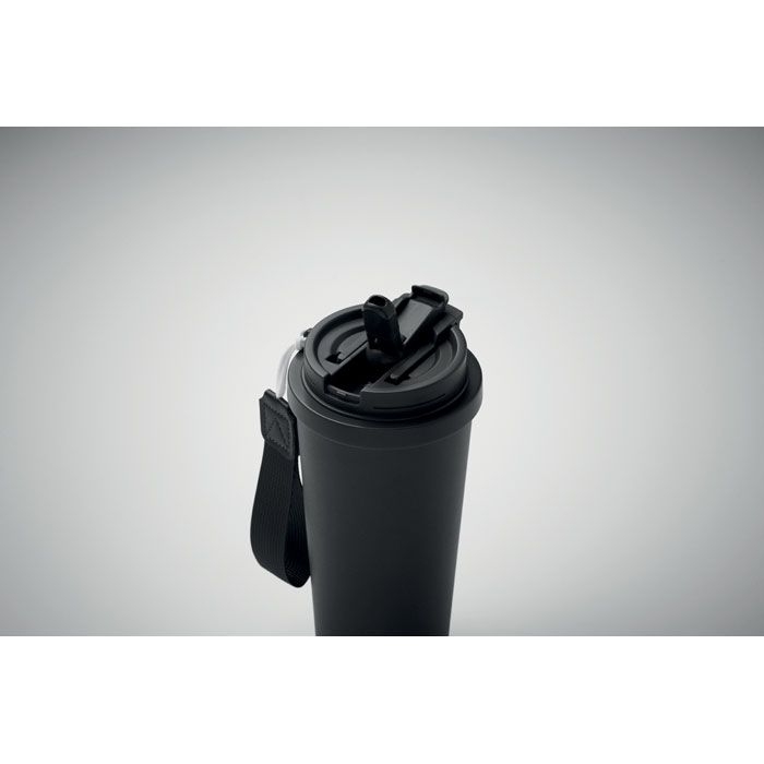 MO2662-03Topaz Large Doppelwandiger Trinkbecher 500m_ schwarz