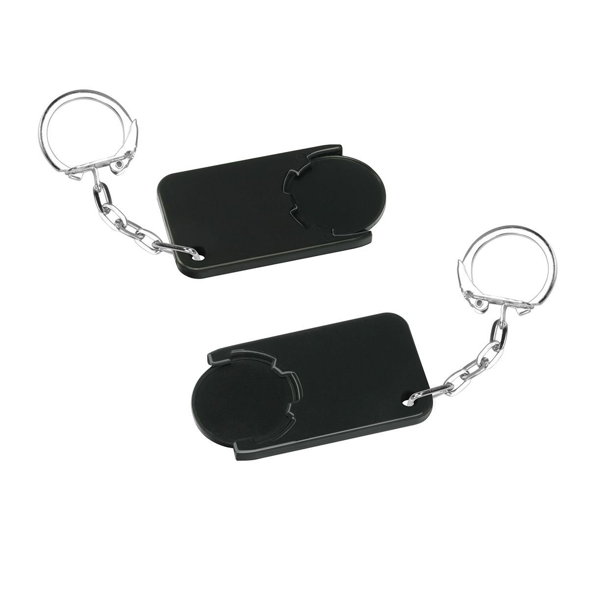 HE7454K-6-6Chiphalter mit 1€-Chip _Beta_ schwarz_ schwarz