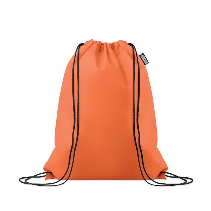 MO2809-10Daffy Rpet Beutel mit Kordelzug Non Woven_ orange
