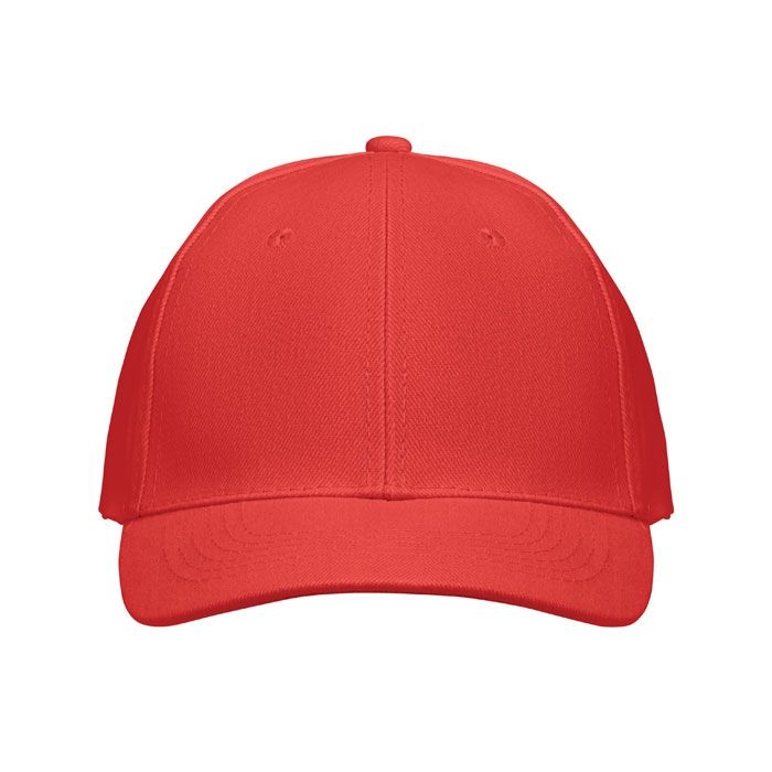 MO1464-05Buffalo Baseball cap 6 panels 260g_m²_ rot