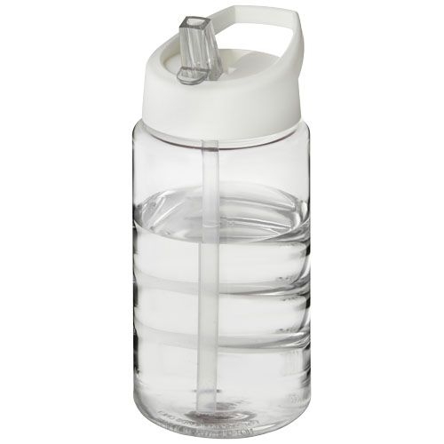 PF210883-12H2O Active® Bop 500 ml Sportflasche mit Ausgussdeckel_ transparent_weiss