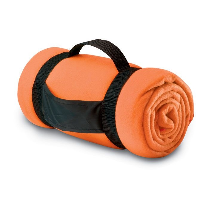 MO7245-10Stavenger Fleece-Decke_ orange