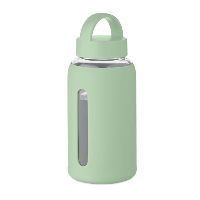 MO2912-77Boris Flasche Borosilikatglas 600ml_ mintgruen