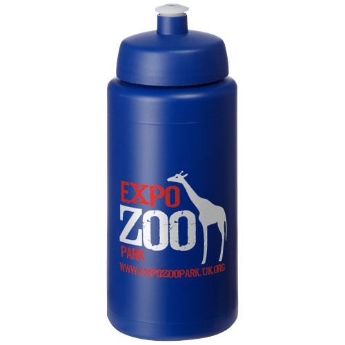 PF210687-20Baseline® Plus grip 500 ml Sportflasche mit Sportdeckel_ blau