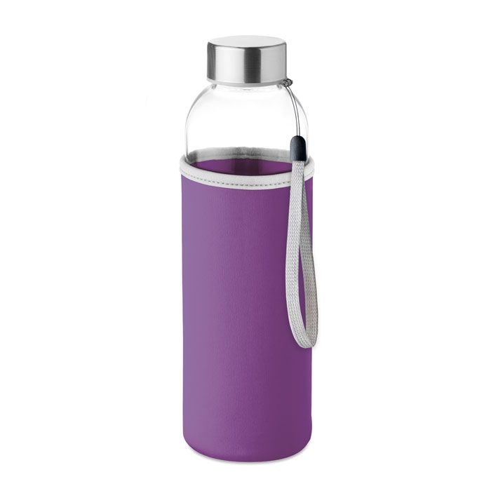 MO9358-21Utah Glass Trinkflasche Glas 500 ml_ violett