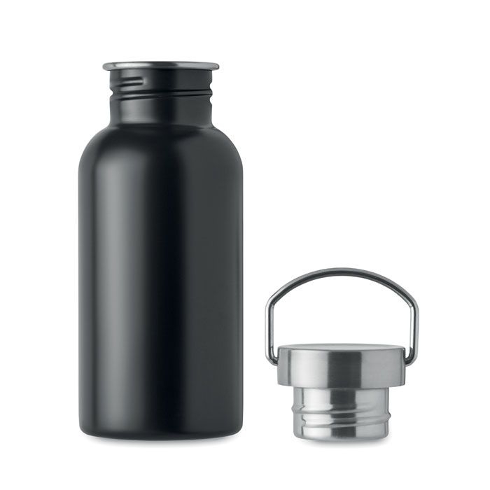 MO2562-03Florence Sing Einwandige Trinkflasche 500 ml_ schwarz