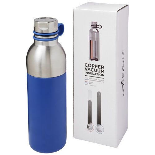 PF100588-4Koln 590 ml Kupfer-Vakuum Isolierflasche_ blau