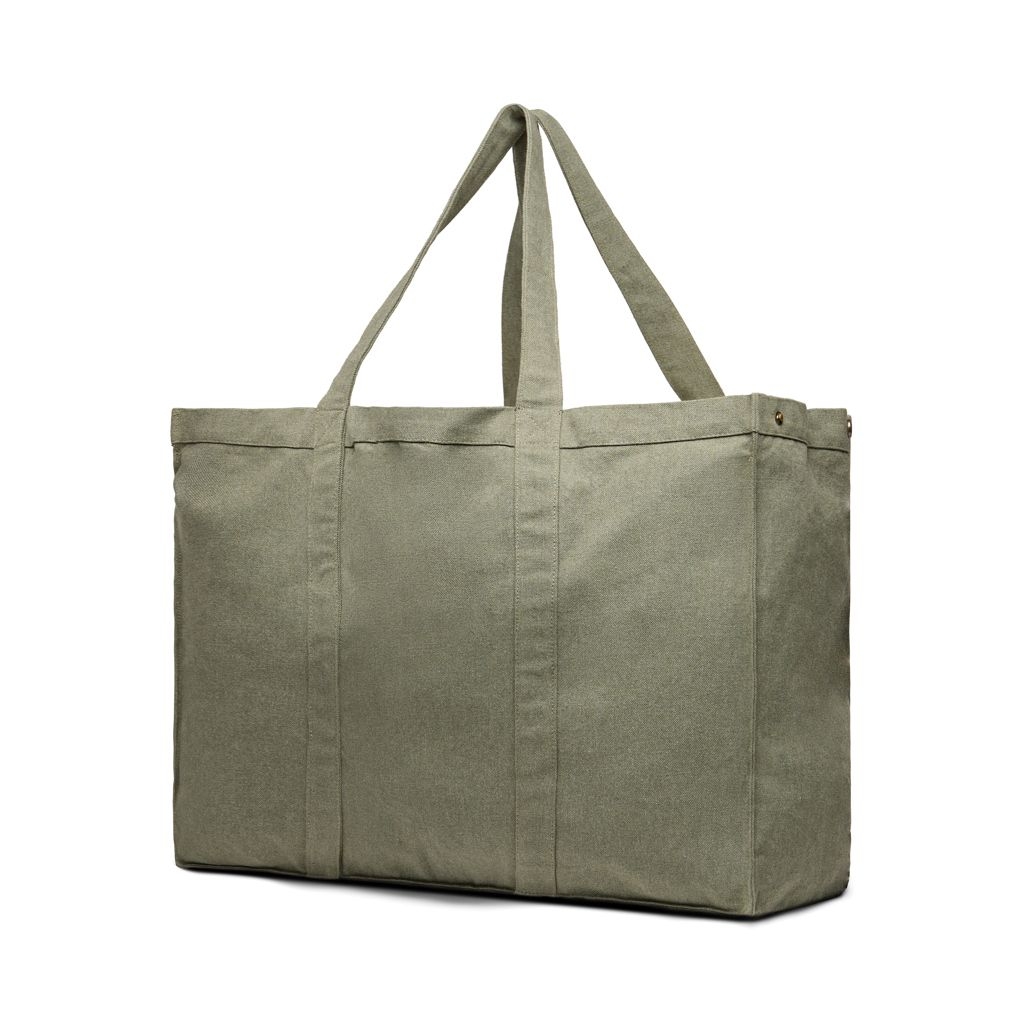 XDV76201-7VINGA Hilo AWARE™ Maxi-Tasche aus recyceltem Canvas_ gruen