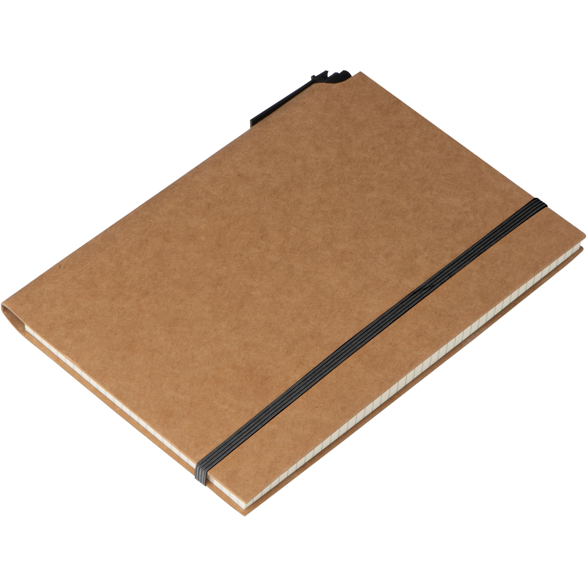 MA20582-01Notizbuch mit Umschlag aus Karton FELIX_ braun