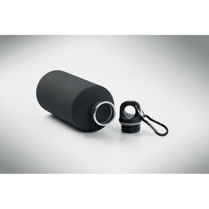 MO3168-03Remid Moss Soft Einwandige Trinkflasche 500ml_ schwarz