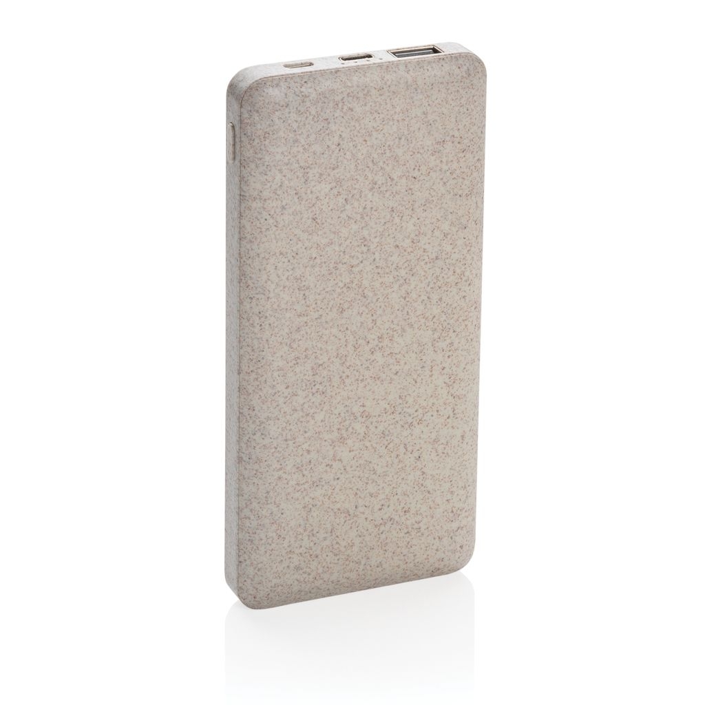 XDP322_29-910.000 mAh Weizenstroh Powerbank_ khaki