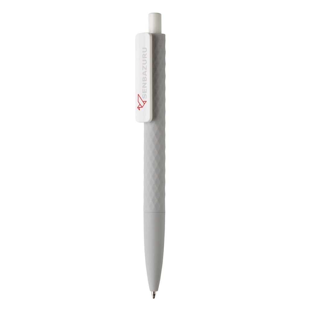 XDP610.96-2X3-Stift mit Smooth-Touch aus RCS recyceltem ABS_ grau