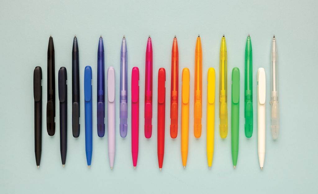 XDP611.27-05Devin Solid Stift aus GRS zertifiziertem rABS_ blau