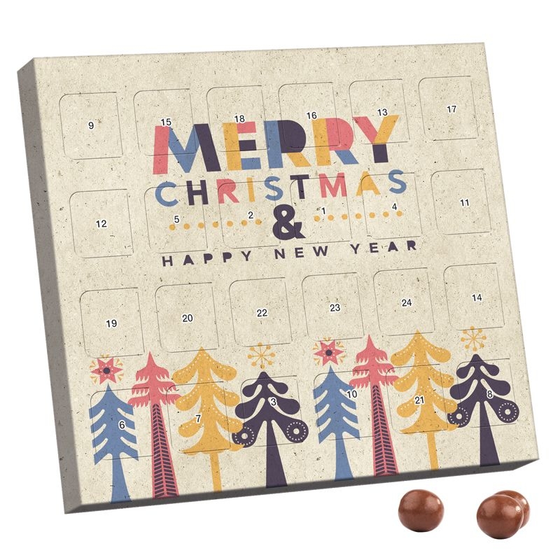 JG20062-2XS Adventskalender Graspapier_ Brandt Knusperkugeln_ Vollmilch_ Individuelles Motiv