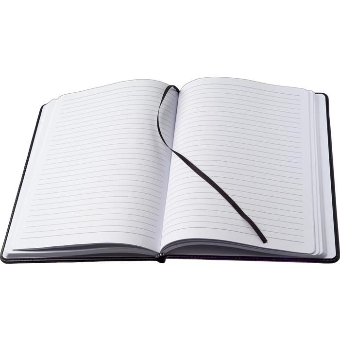 GI5137-01Notizbuch aus PU Ellis_ schwarz