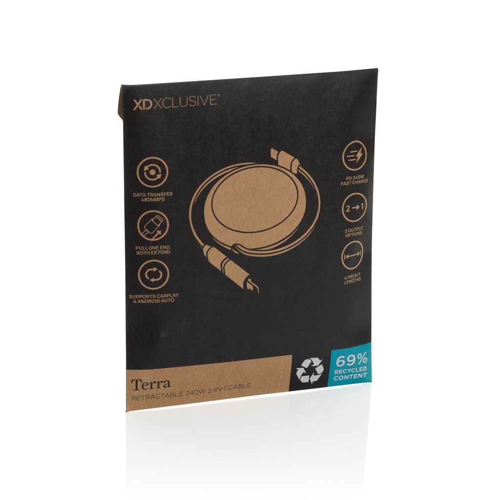 XDP302_77-01Terra ausziehbares 240W 2-in-1 Kabel aus RCS rec. Aluminium_ schwarz