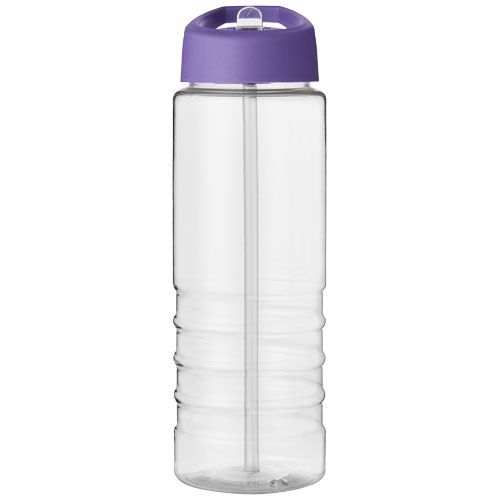 PF210877-11H2O Active® Treble 750 ml Sportflasche mit Ausgussdeckel_ transparent_lila