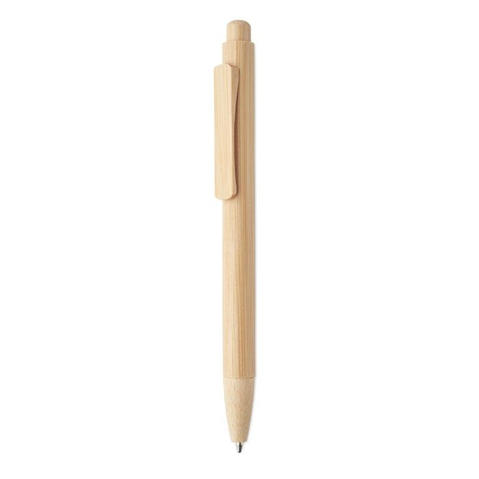 MO2606-40Mambo Druckkugelschreiber Bambus_ holz