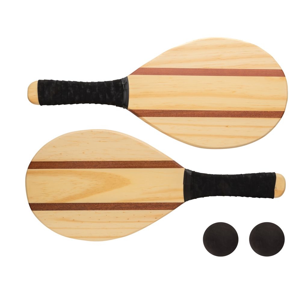 XDP453.50Frescobol Tennis-Set aus Holz