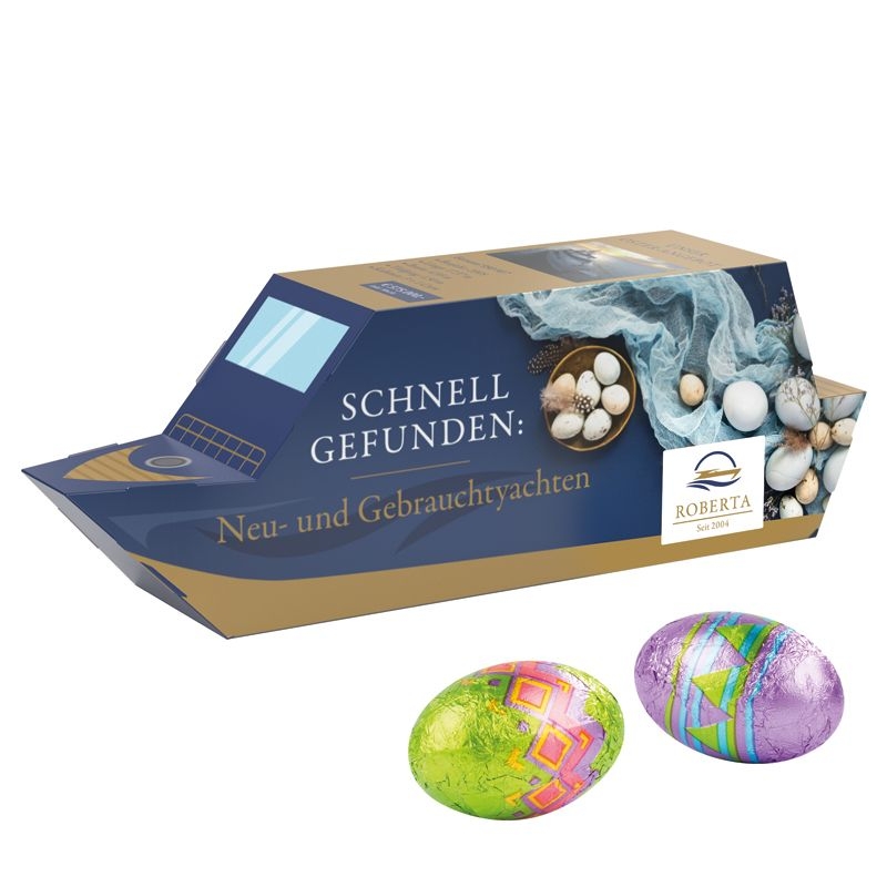 JG30033-13D Praesent Schiff Ostern_ Klett Ostereier