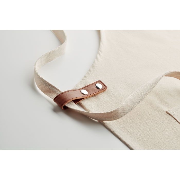 MO6260-13Nagpur Kuechenschuerze Organic Cotton_ beige