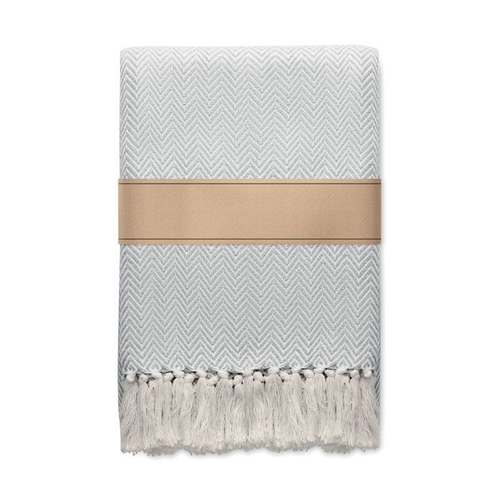 MO3143-34Ammos Decke recycelter Polycotton_ weiss_grau
