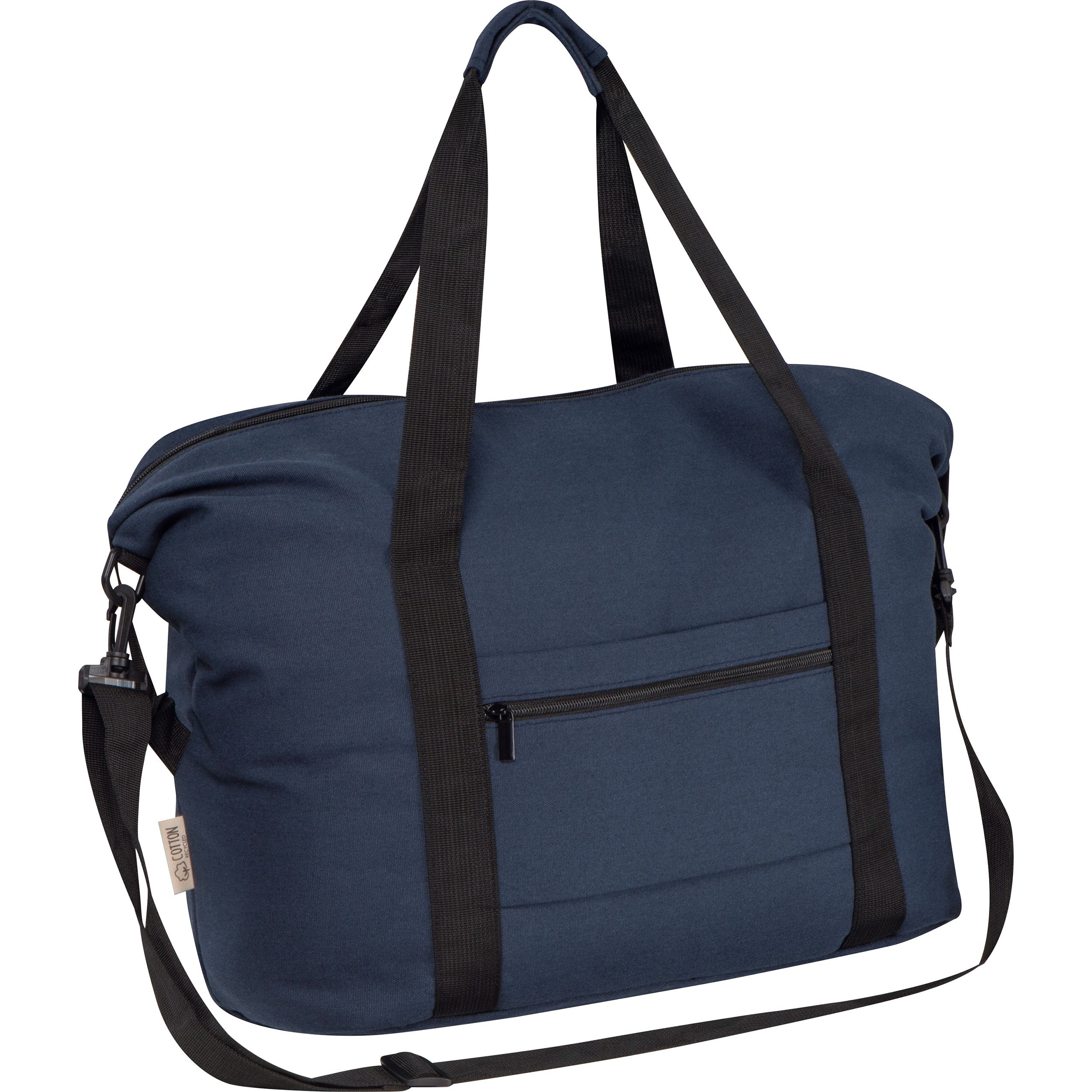 MA64394-44Duffel Bag aus recycelter Baumwolle WESLEY_ dunkelblau