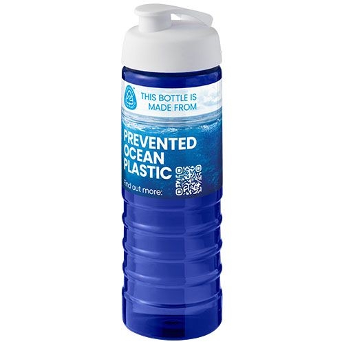 PF210479-8H2O Active® Eco Treble 750 ml Sportflasche mit Stuelpdeckel_ blau_weiss
