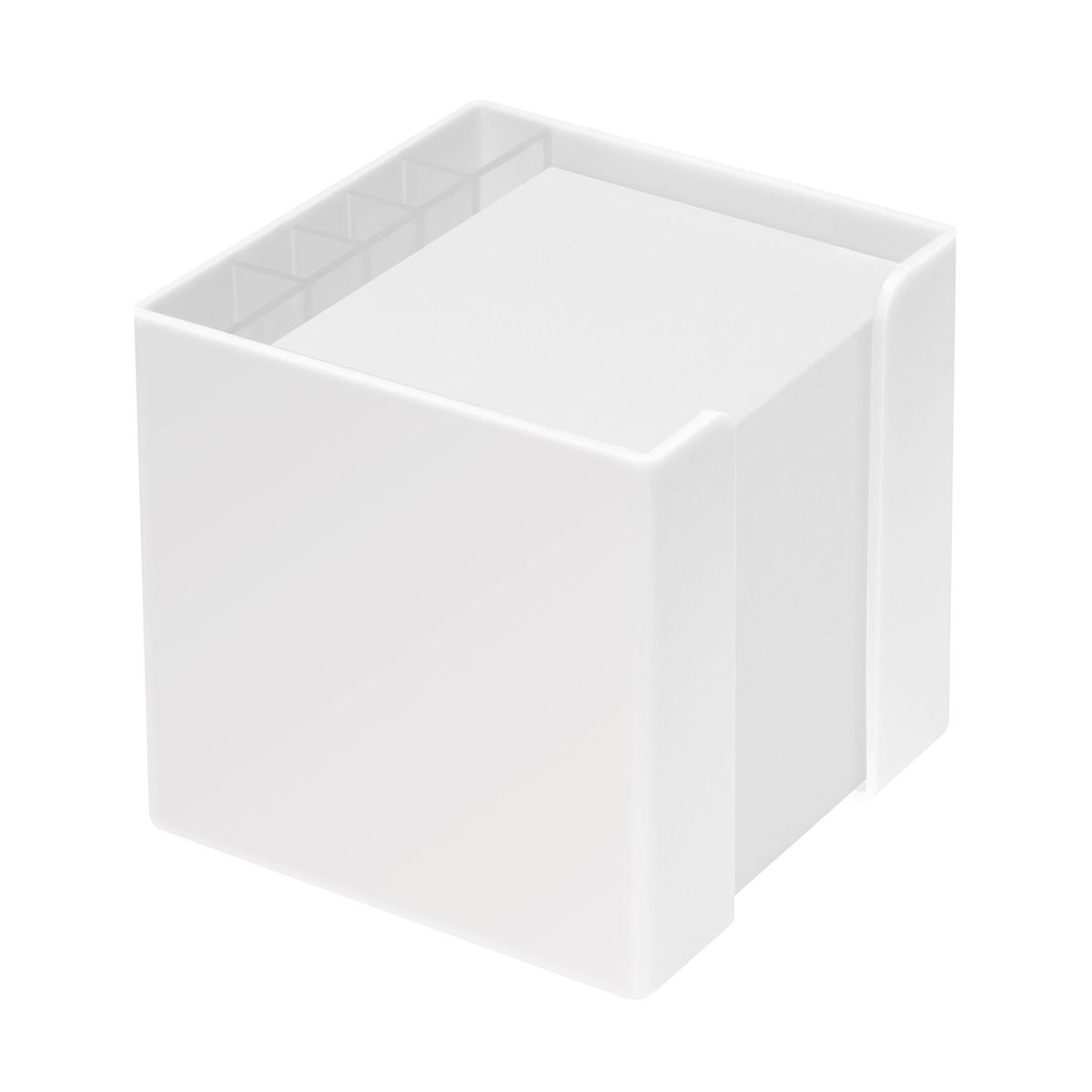 HE7009KPC-0Zettelbox mit Koecher _Alpha_ weiss