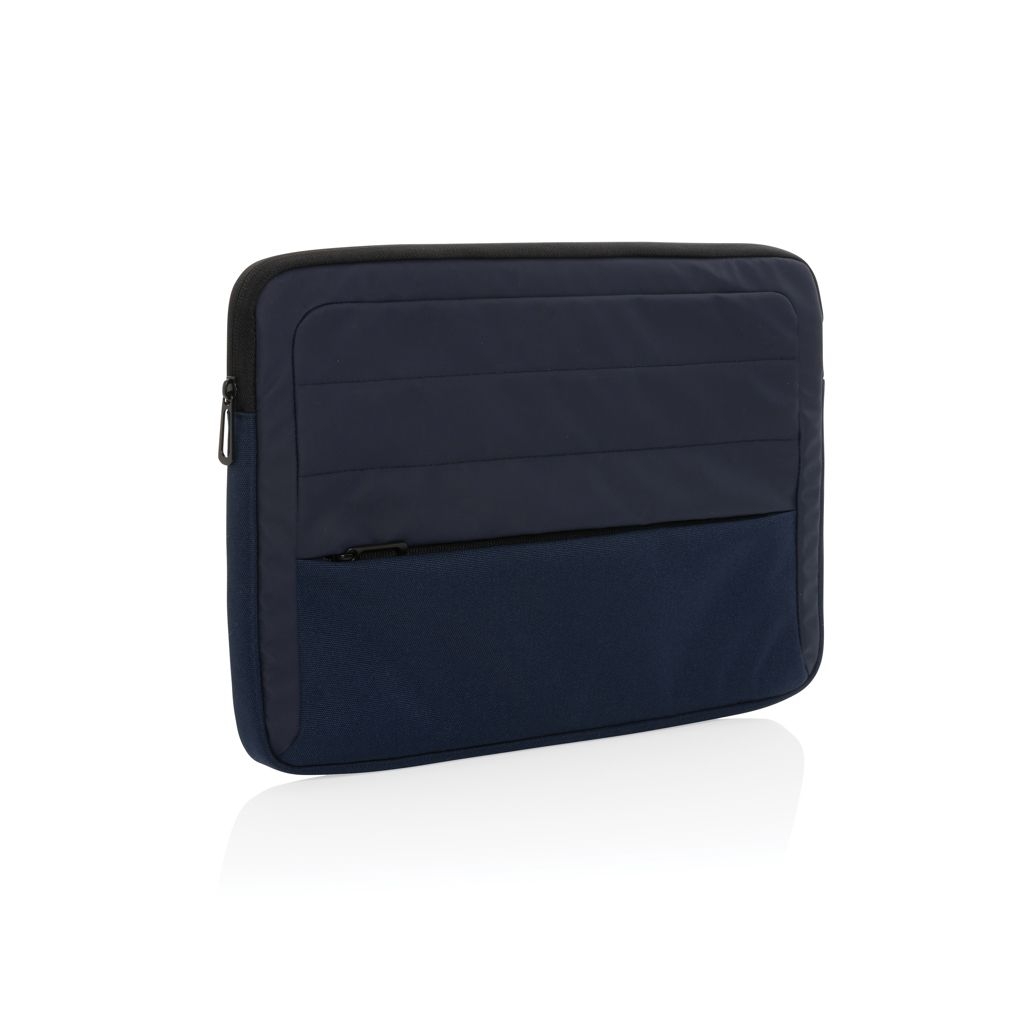 XDP788_15-5Armond AWARE™ RPET 15.6_ Laptop-Sleeve_ navy blau