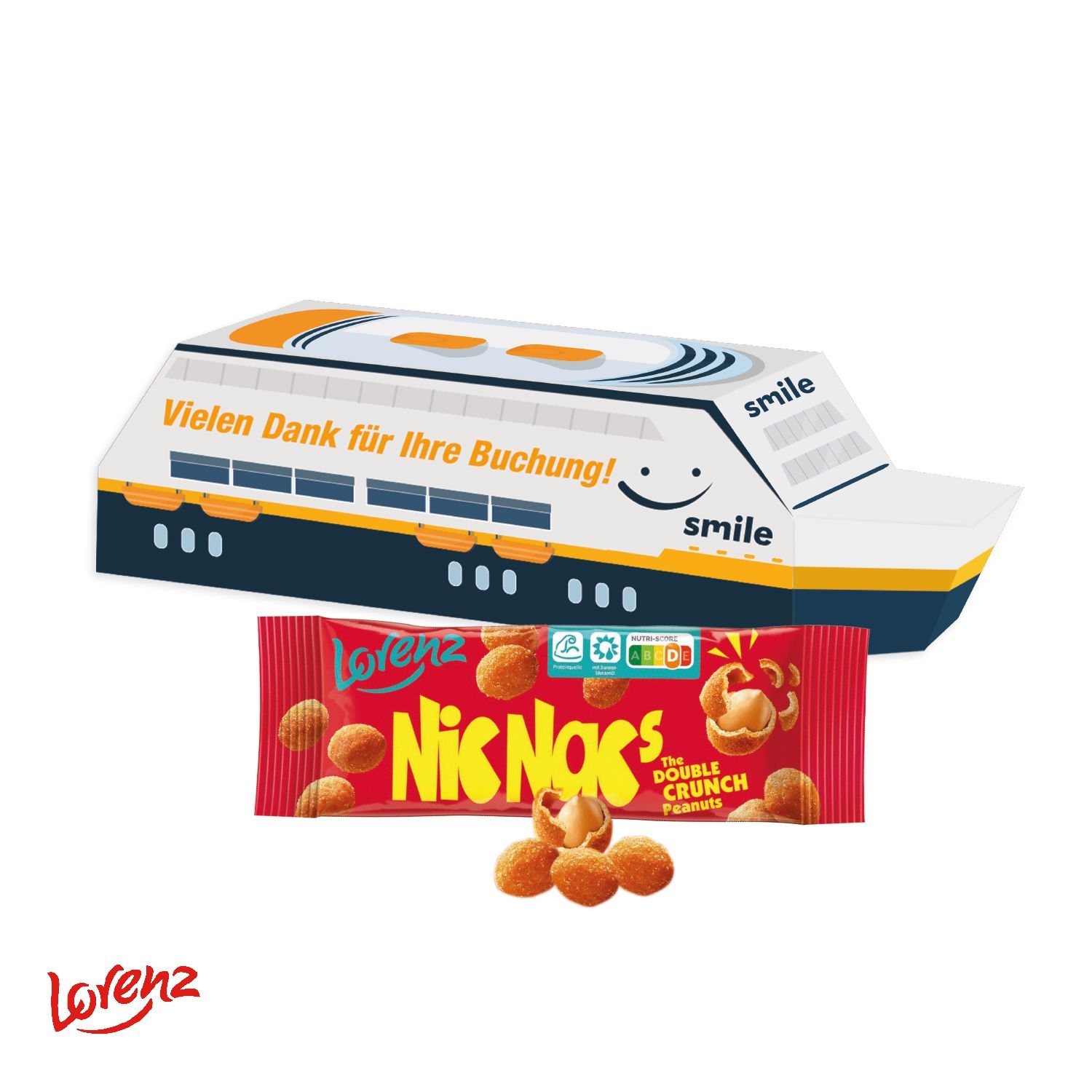 CD91737-013D Praesent _Schiff_ mit Lorenz Nic Nac's_ Nic Nac's