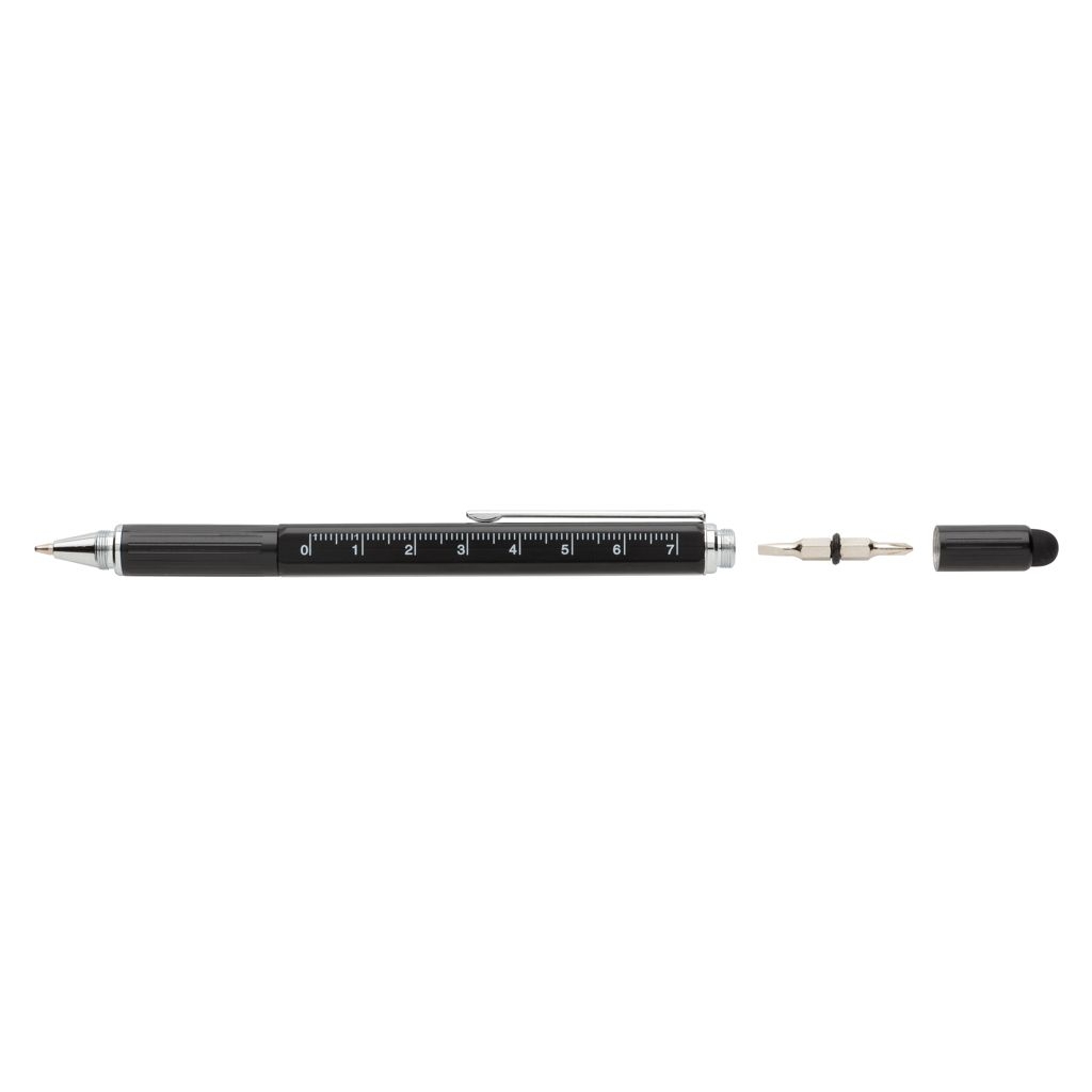 XDP221.55-15-in-1 Aluminium Tool-Stift_ schwarz