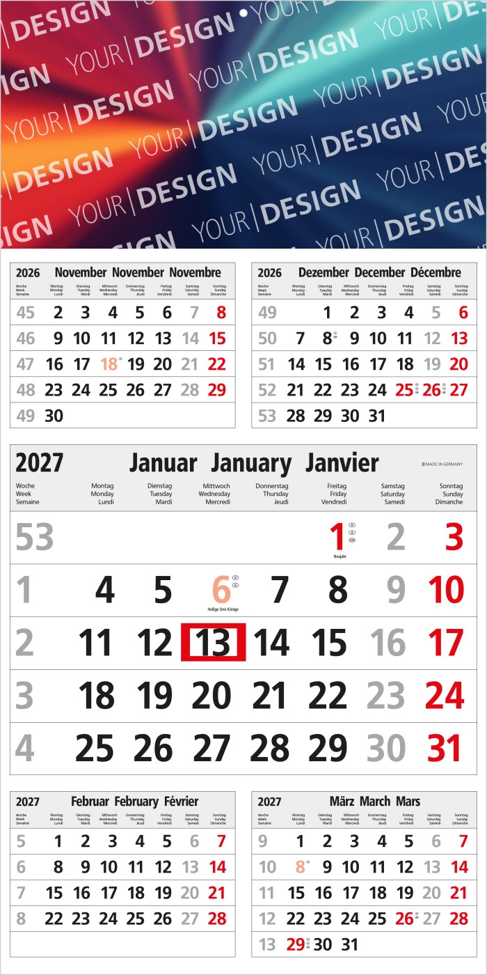 GE0007-HE5-Monatskalender Commerce 5 Post