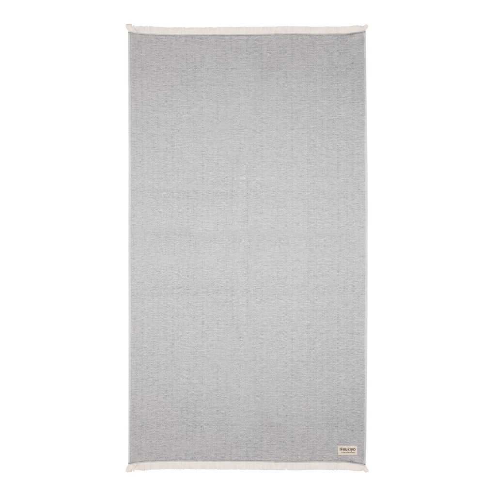 XDP453.80-1Ukiyo Hisako AWARE™ Four Seasons Handtuch_Decke 100x180cm_ schwarz