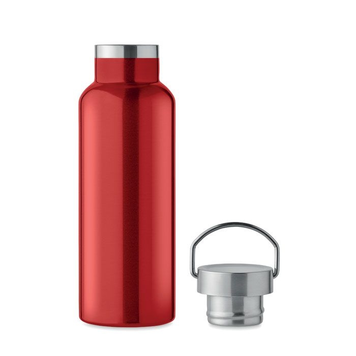 MO2107-05Florence Doppelwandige Flasche 500 ml_ rot