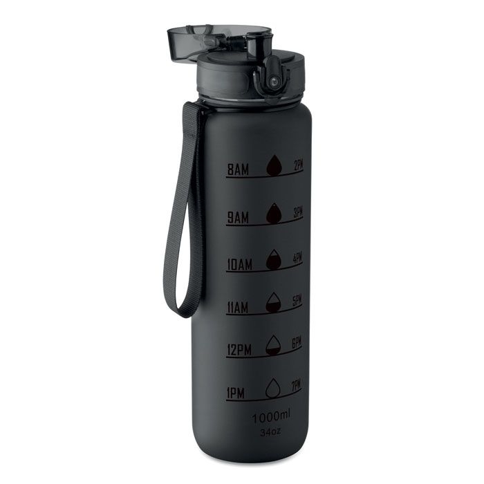 MO2672-03Isforden Mark Sport-Trinkflasche RPET 1L_ schwarz