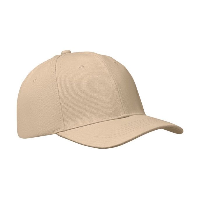 MO1464-13Buffalo Baseball cap 6 panels 260g_m²_ beige